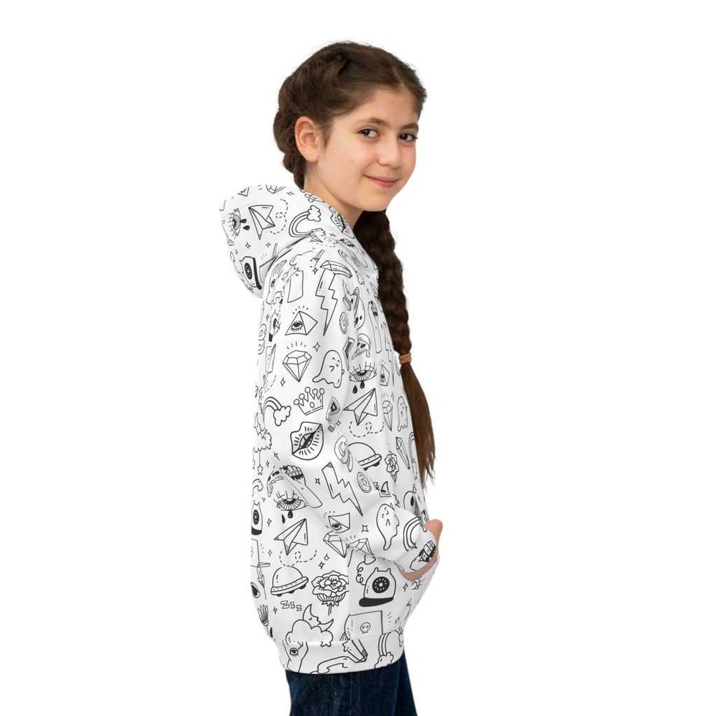 Kid's Scribble Sweats Hoodie