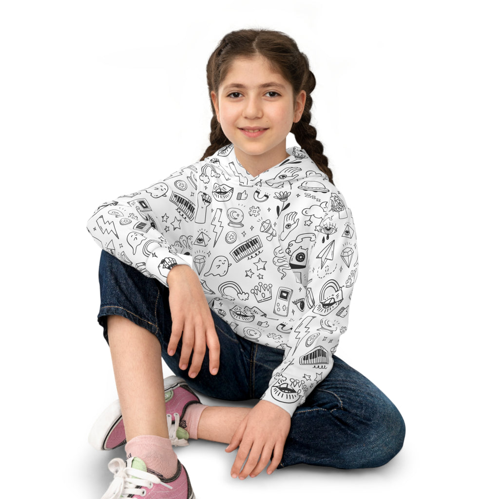 Kid's Scribble Sweats Hoodie
