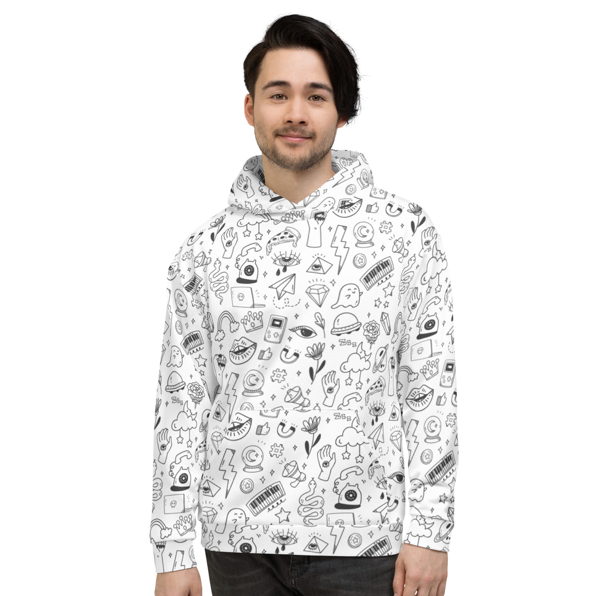 Scribble Sweats Hoodie Sweatshirt