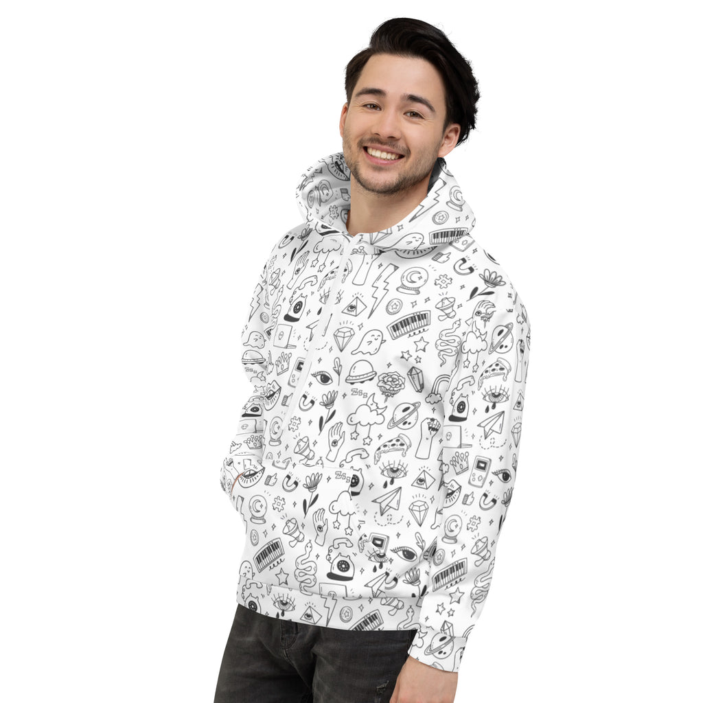 Scribble Sweats Hoodie Sweatshirt